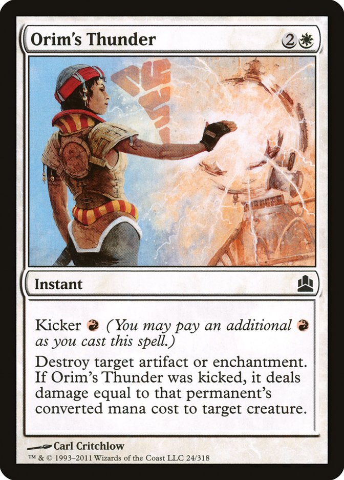 Orim's Thunder [Commander 2011] | The CG Realm