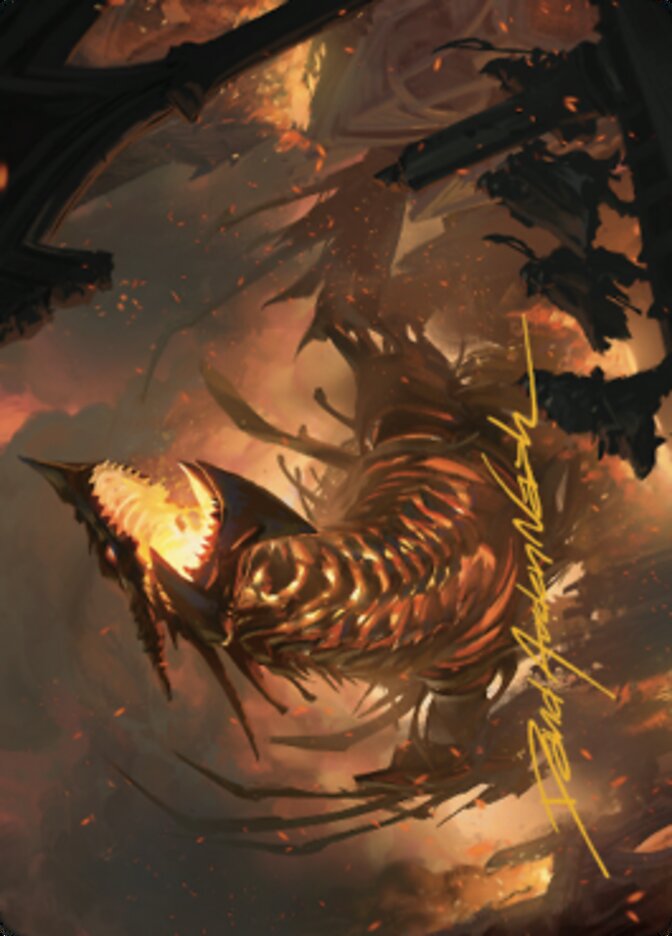 The Fall of Kroog Art Card (Gold-Stamped Signature) [The Brothers' War Art Series] | The CG Realm
