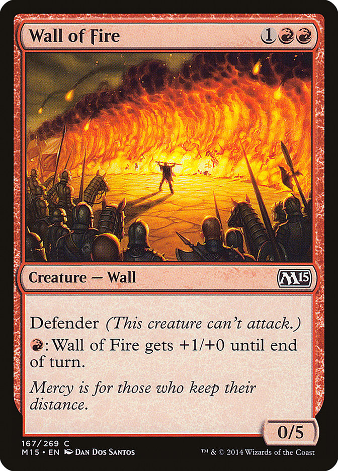 Wall of Fire [Magic 2015] | The CG Realm