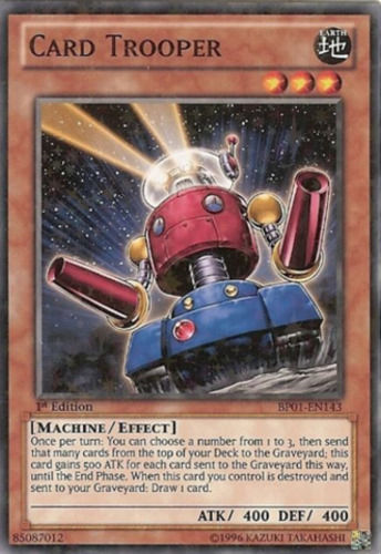 Card Trooper [BP01-EN143] Starfoil Rare | The CG Realm