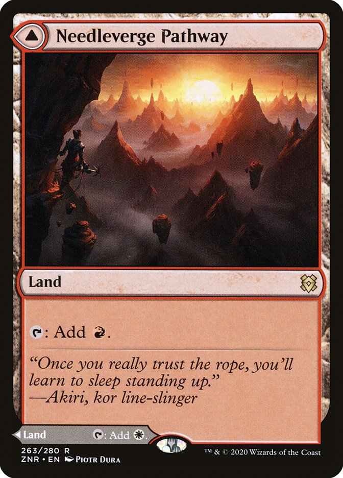 Needleverge Pathway (ZNR-263) - Zendikar Rising