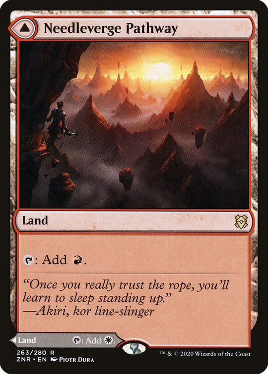 Needleverge Pathway (ZNR-263) - Zendikar Rising