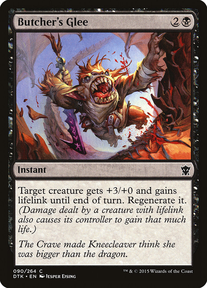 Butcher's Glee [Dragons of Tarkir] | The CG Realm