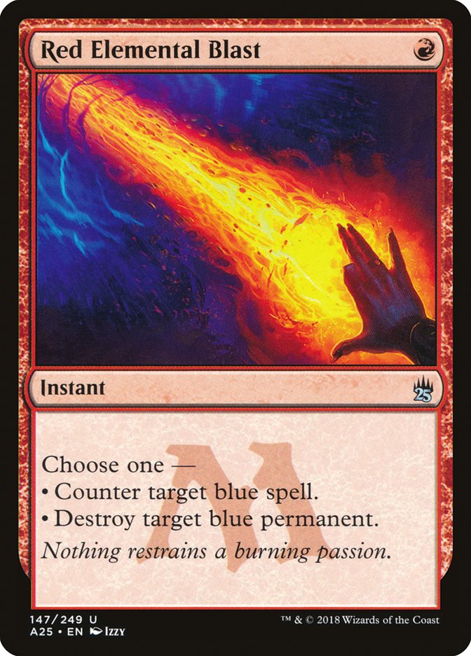 Red Elemental Blast [Masters 25] | The CG Realm