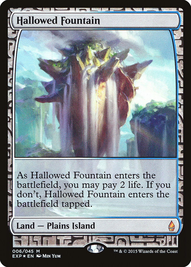 Hallowed Fountain [Zendikar Expeditions] | The CG Realm