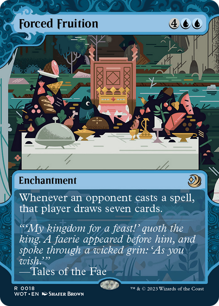 Forced Fruition [Wilds of Eldraine: Enchanting Tales] | The CG Realm