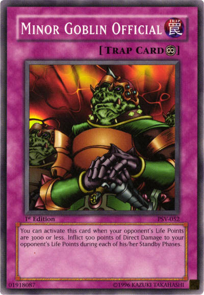 Minor Goblin Official [PSV-052] Common | The CG Realm