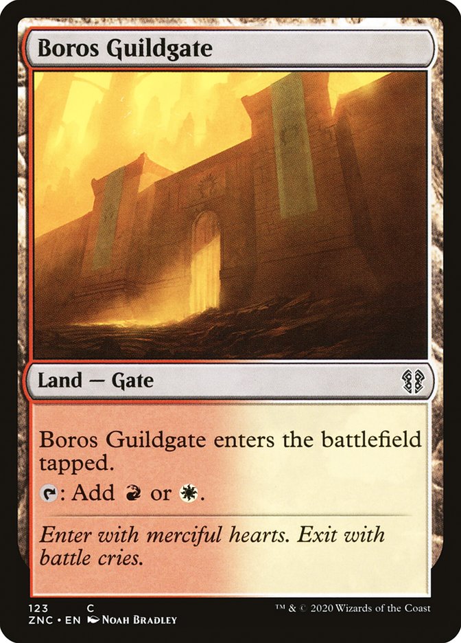 Boros Guildgate [Zendikar Rising Commander] | The CG Realm