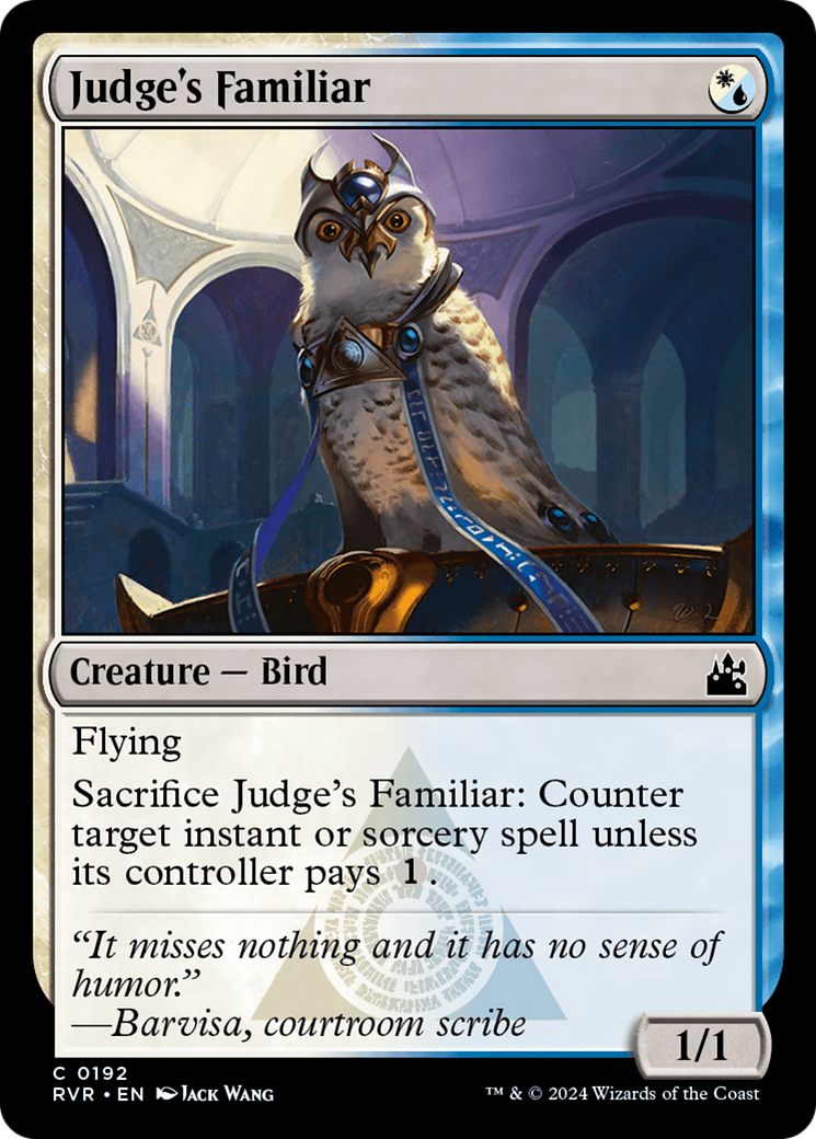 Judge's Familiar [Ravnica Remastered] | The CG Realm