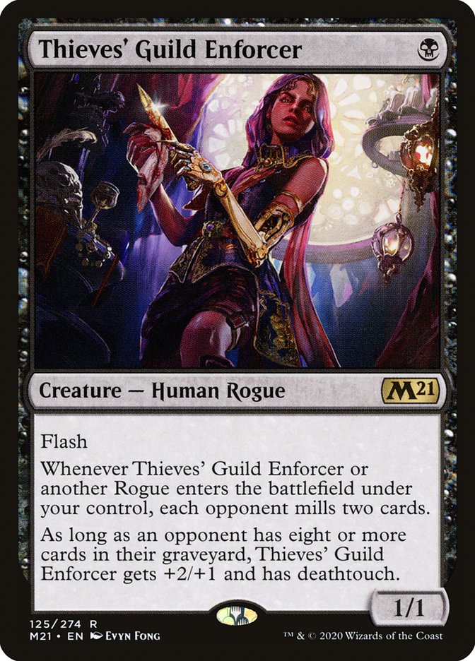 Thieves' Guild Enforcer [Core Set 2021] | The CG Realm