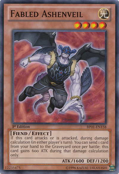 Fabled Ashenveil [BP01-EN158] Common | The CG Realm