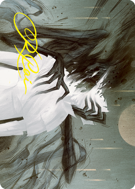 Parasitic Grasp Art Card (Gold-Stamped Signature) [Innistrad: Crimson Vow Art Series] | The CG Realm