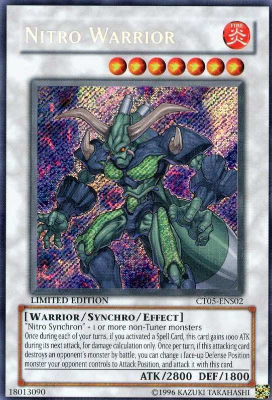 Nitro Warrior [CT05-ENS02] Secret Rare | The CG Realm