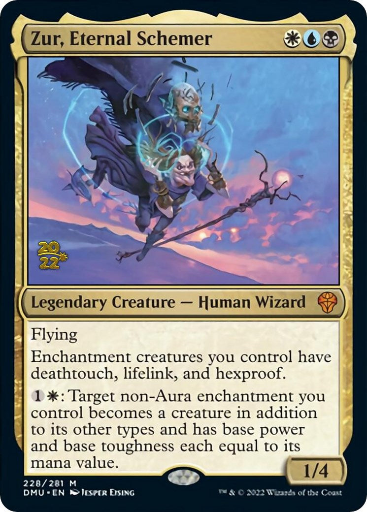 Zur, Eternal Schemer [Dominaria United Prerelease Promos] | The CG Realm