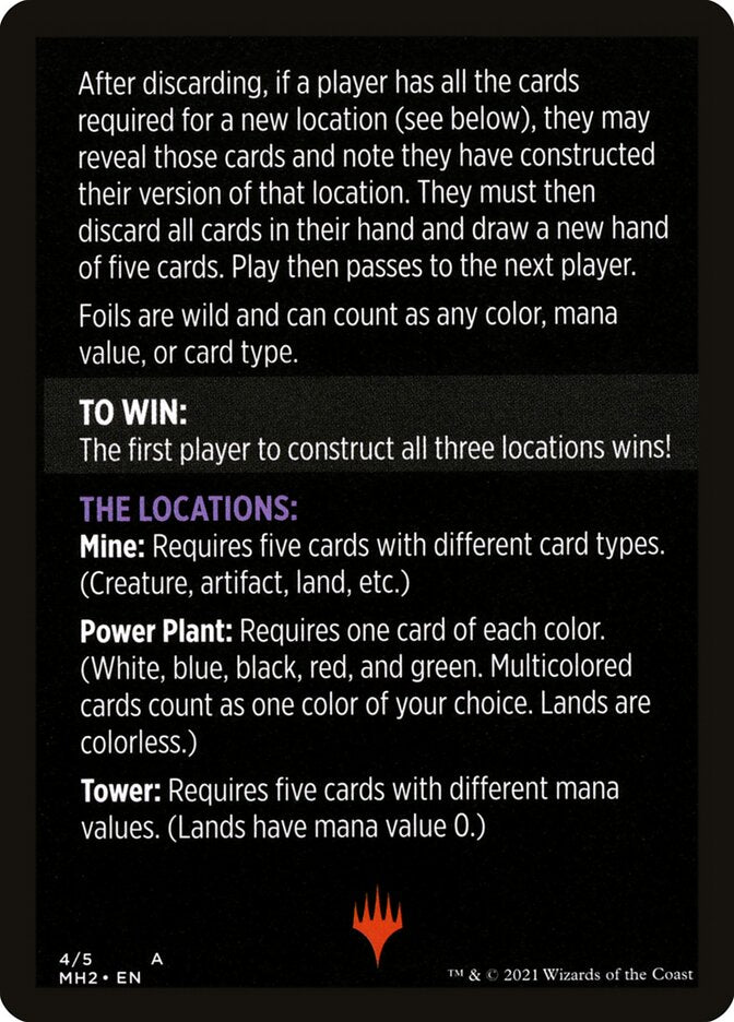 Urza's Blueprints (Magic Minigame) [Modern Horizons 2 Minigame] | The CG Realm
