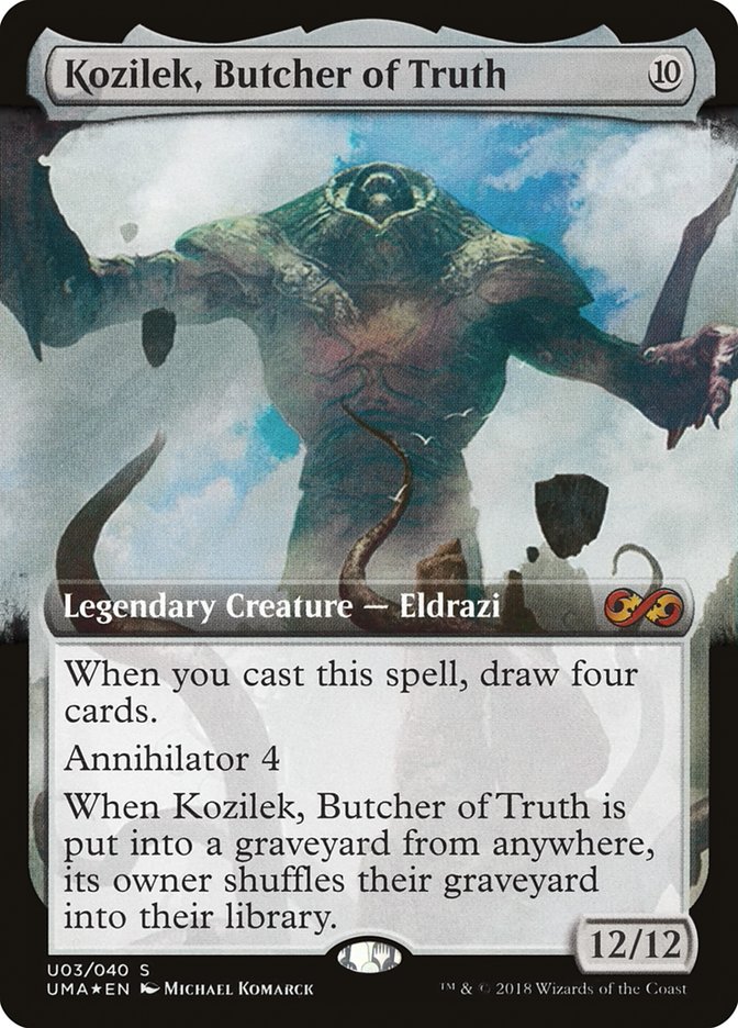 Kozilek, Butcher of Truth (Topper) [Ultimate Masters Box Topper] | The CG Realm