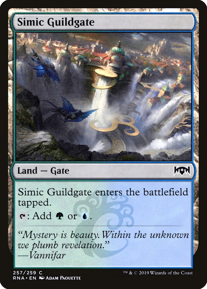 Simic Guildgate (257/259) [Ravnica Allegiance] | The CG Realm