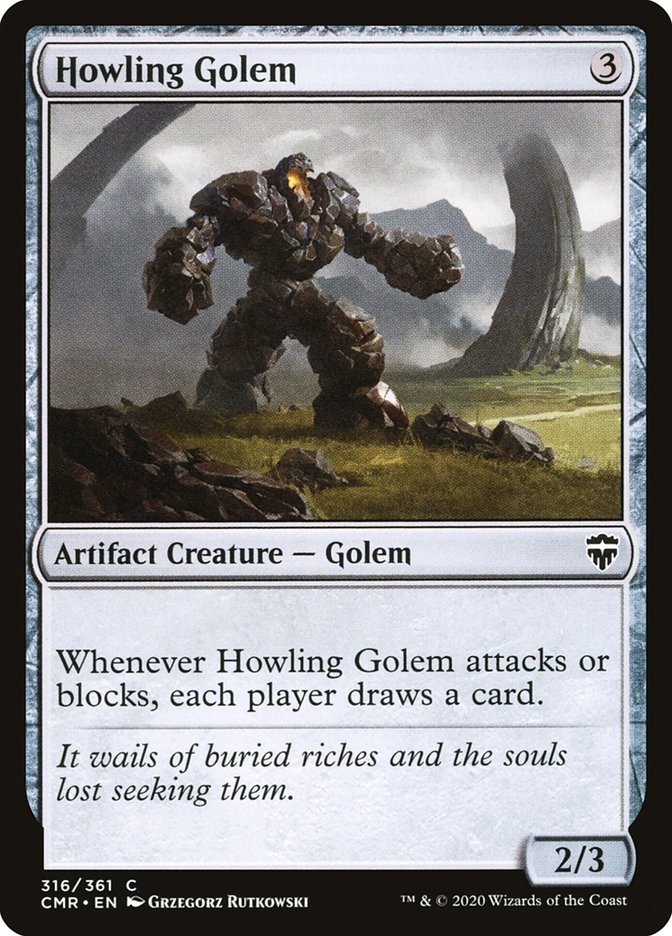 Howling Golem [Commander Legends] | The CG Realm
