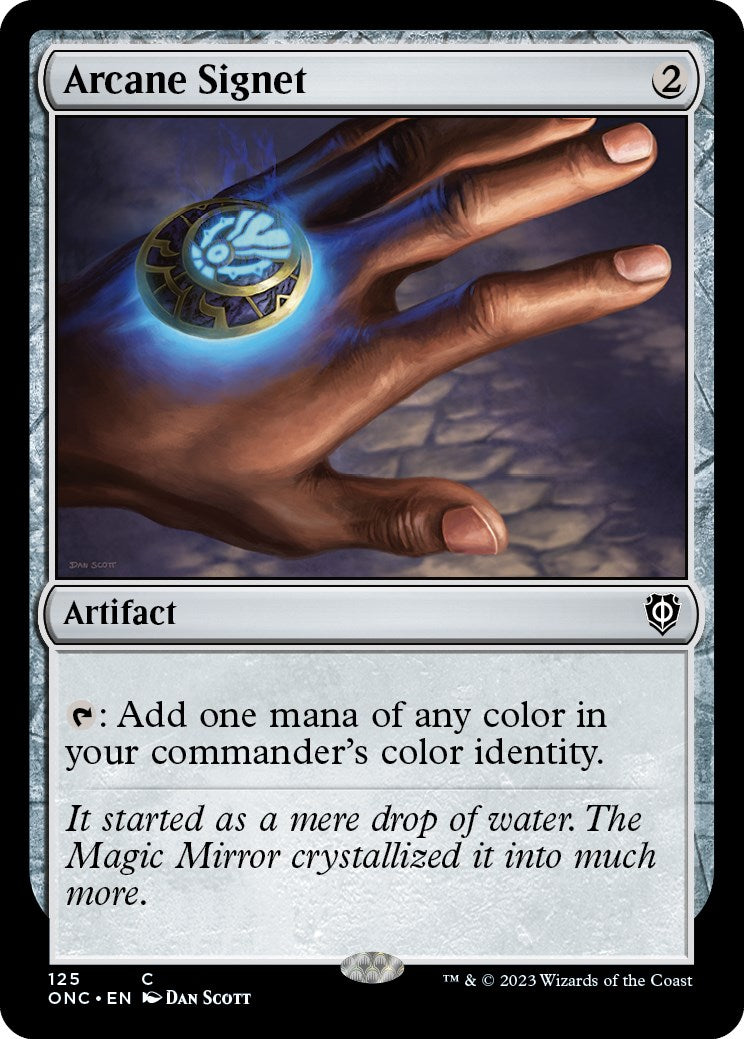 Arcane Signet [Phyrexia: All Will Be One Commander] | The CG Realm