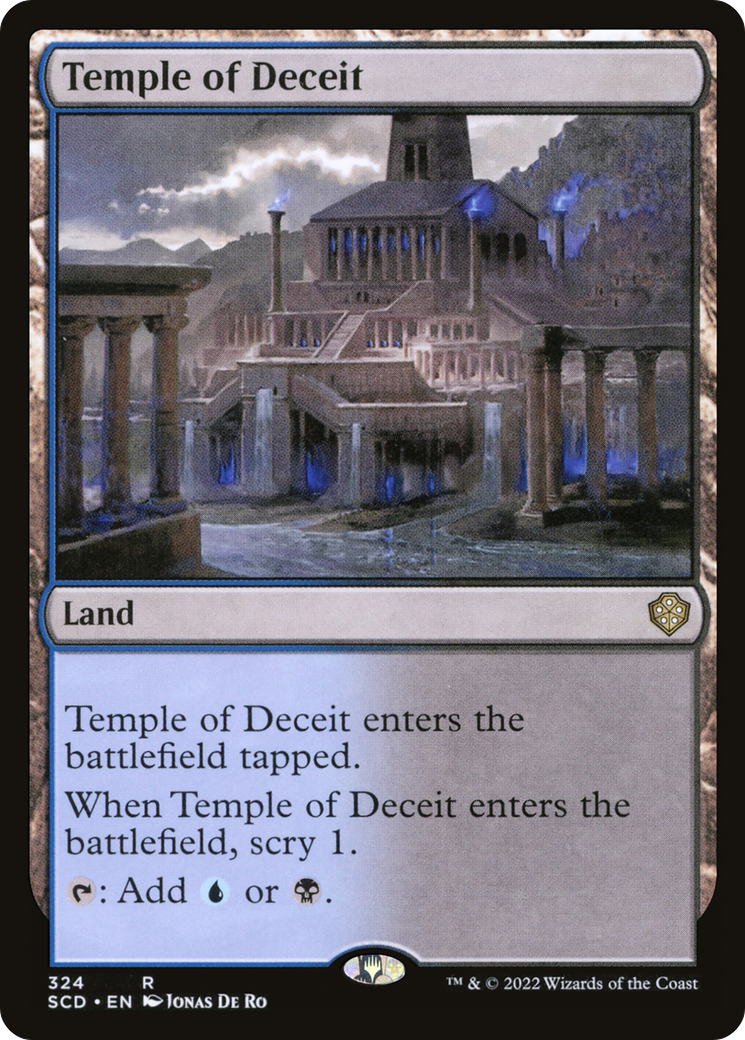 Temple of Deceit [Starter Commander Decks] | The CG Realm