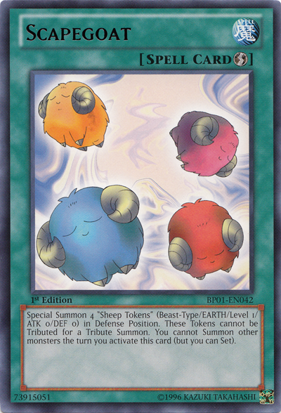 Scapegoat [BP01-EN042] Rare | The CG Realm