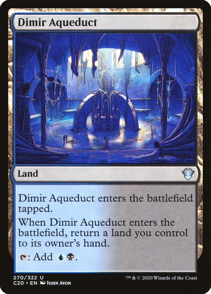 Dimir Aqueduct [Commander 2020] | The CG Realm