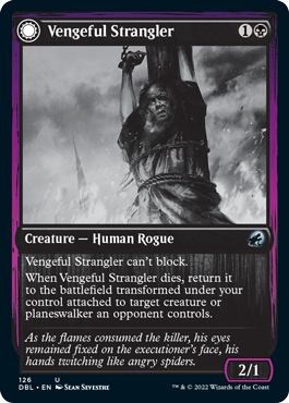 Vengeful Strangler // Strangling Grasp [Innistrad: Double Feature] | The CG Realm