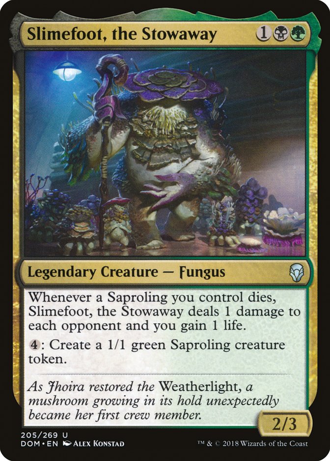 Slimefoot, the Stowaway [Dominaria] | The CG Realm