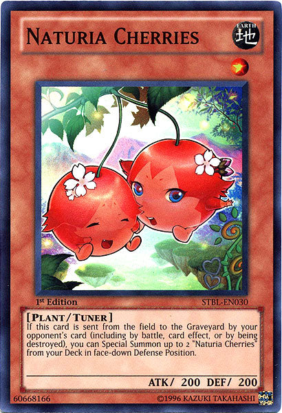 Naturia Cherries [STBL-EN030] Super Rare | The CG Realm