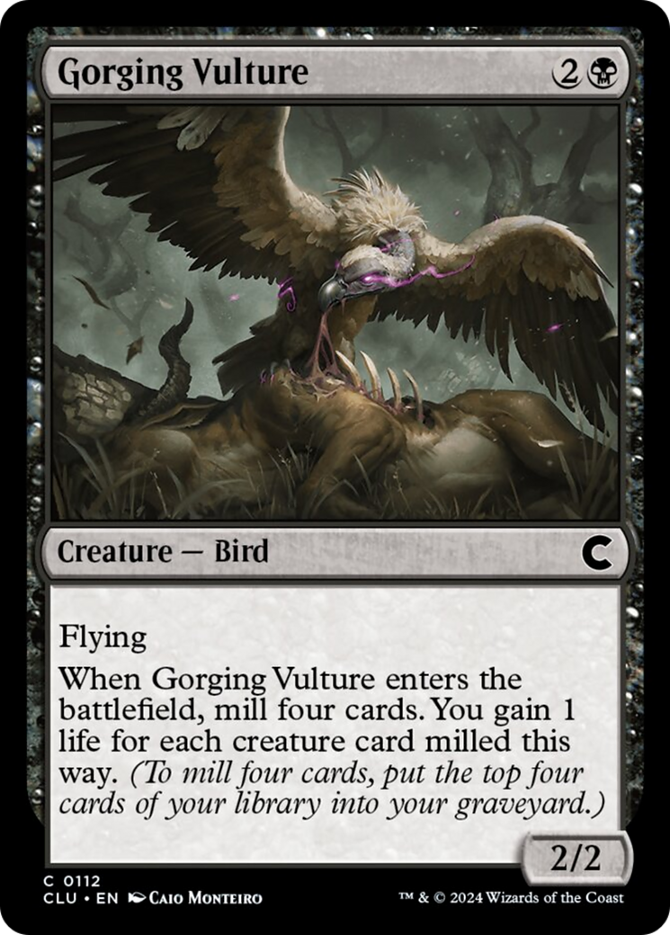 Gorging Vulture [Ravnica: Clue Edition] | The CG Realm