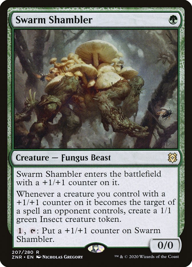 Swarm Shambler [Zendikar Rising] | The CG Realm