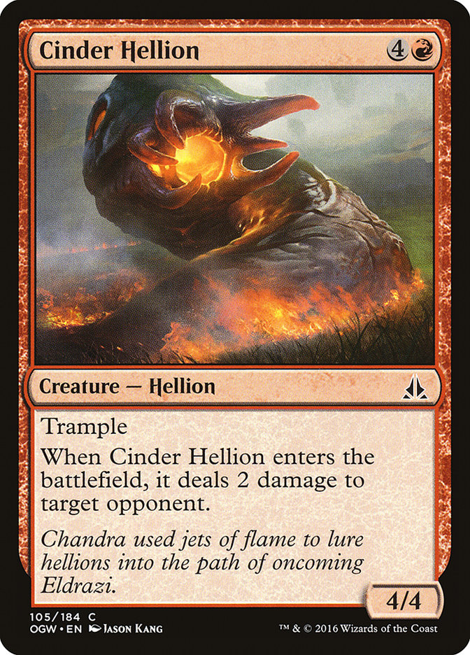 Cinder Hellion [Oath of the Gatewatch] | The CG Realm
