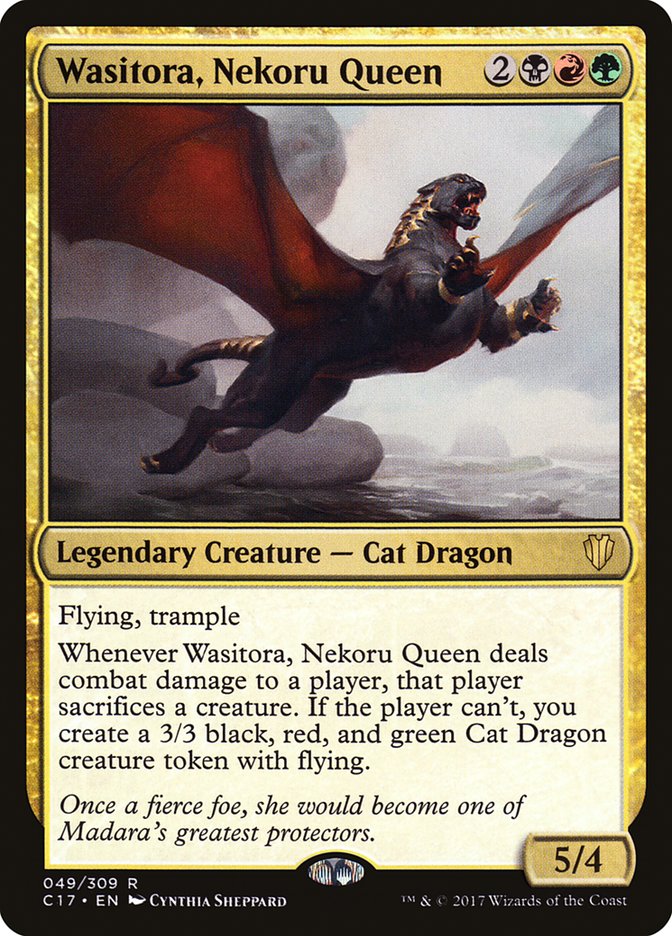 Wasitora, Nekoru Queen [Commander 2017] | The CG Realm