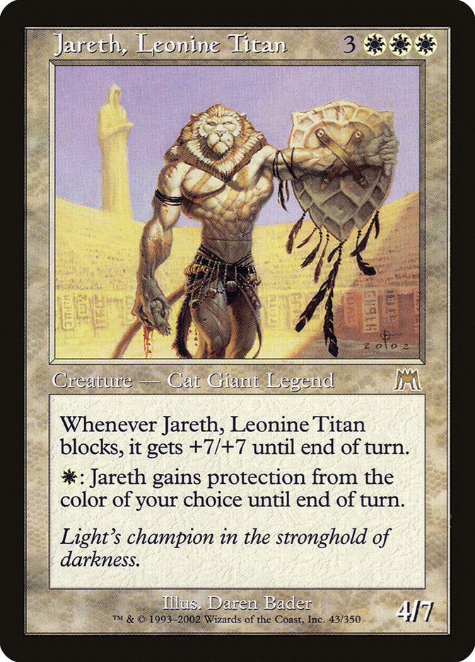 Jareth, Leonine Titan [Onslaught] | The CG Realm