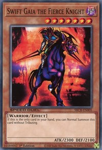 Swift Gaia the Fierce Knight [SBCB-EN005] Common | The CG Realm