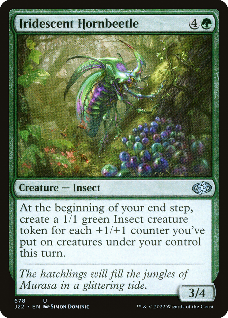 Iridescent Hornbeetle [Jumpstart 2022] | The CG Realm