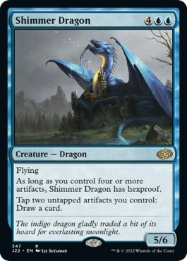 Shimmer Dragon [Jumpstart 2022] | The CG Realm