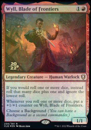 Wyll, Blade of Frontiers [Commander Legends: Battle for Baldur's Gate Prerelease Promos] | The CG Realm