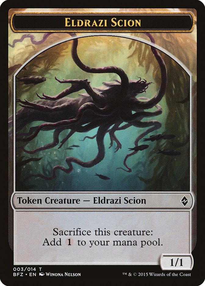 Eldrazi Scion Token (003/014) [Battle for Zendikar Tokens] | The CG Realm