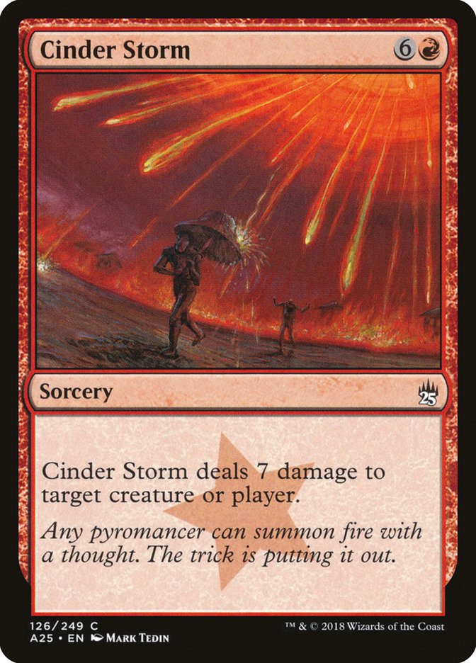 Cinder Storm [Masters 25] | The CG Realm