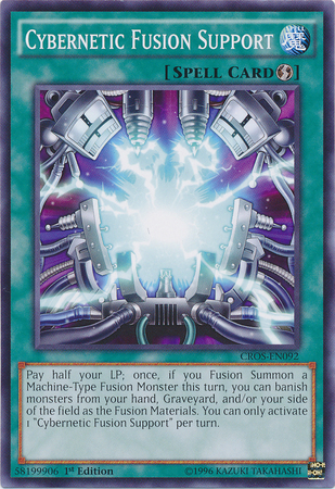 Cybernetic Fusion Support [CROS-EN092] Common | The CG Realm