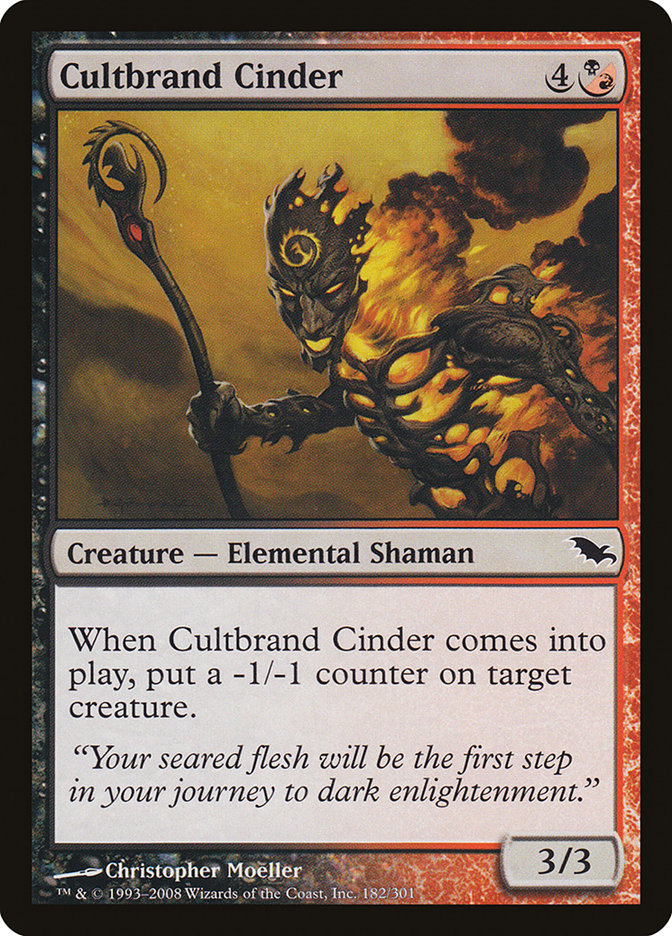 Cultbrand Cinder [Shadowmoor] | The CG Realm