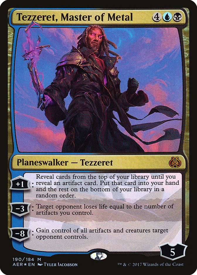 Tezzeret, Master of Metal [Aether Revolt] | The CG Realm