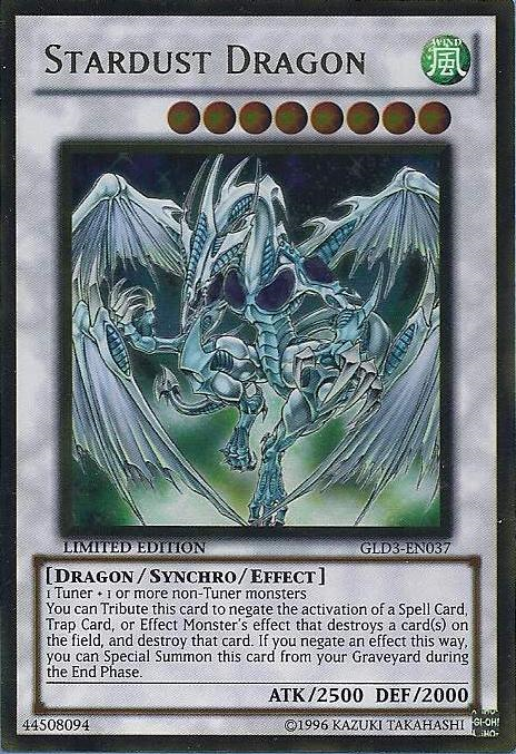 Stardust Dragon [GLD3-EN037] Gold Rare | The CG Realm