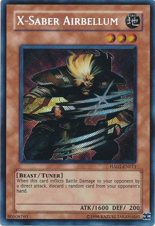 X-Saber Airbellum [HA01-EN011] Secret Rare | The CG Realm