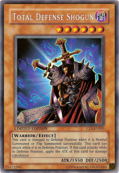 Total Defense Shogun [CT1-EN001] Secret Rare | The CG Realm