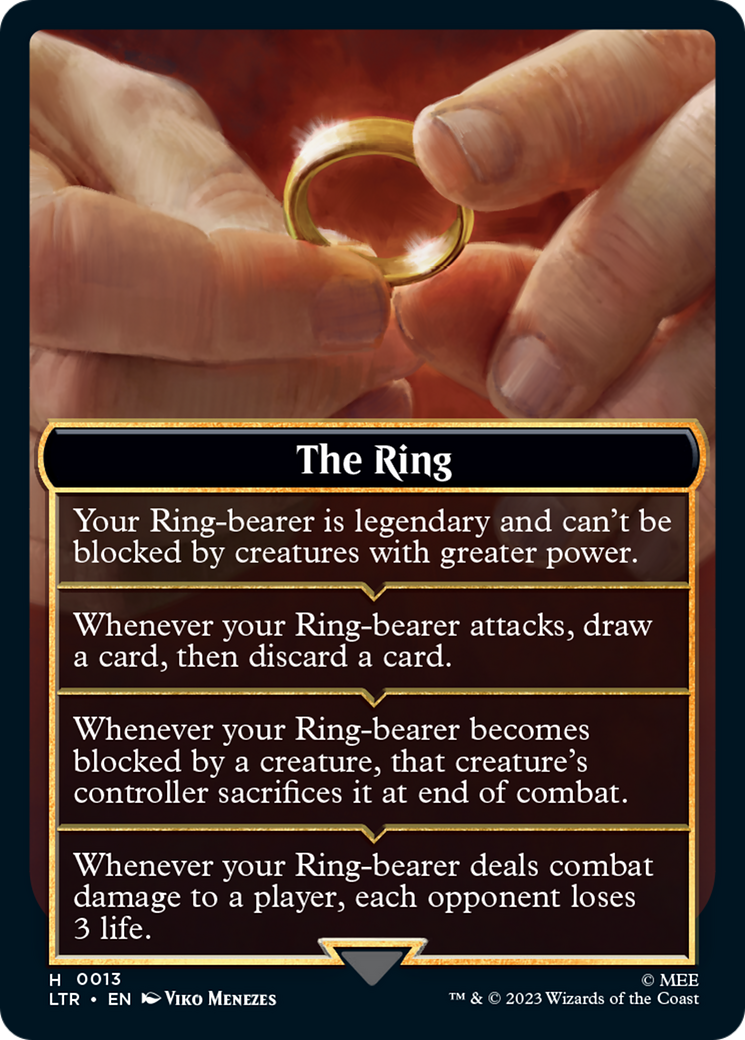 The Ring Helper Card (LTR-013) - The Lord of the Rings: Tales of Middle-earth