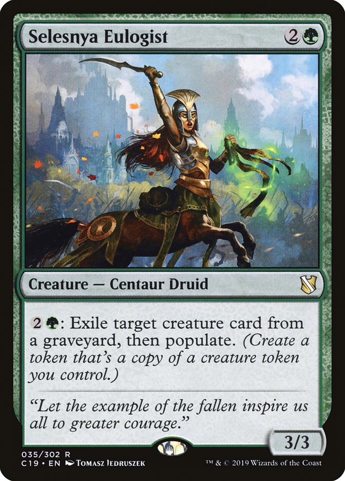 Selesnya Eulogist [Commander 2019] | The CG Realm