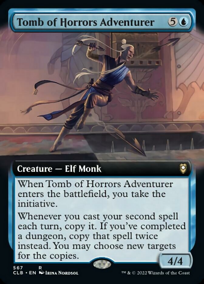 Tomb of Horrors Adventurer (Extended Art) [Commander Legends: Battle for Baldur's Gate] | The CG Realm