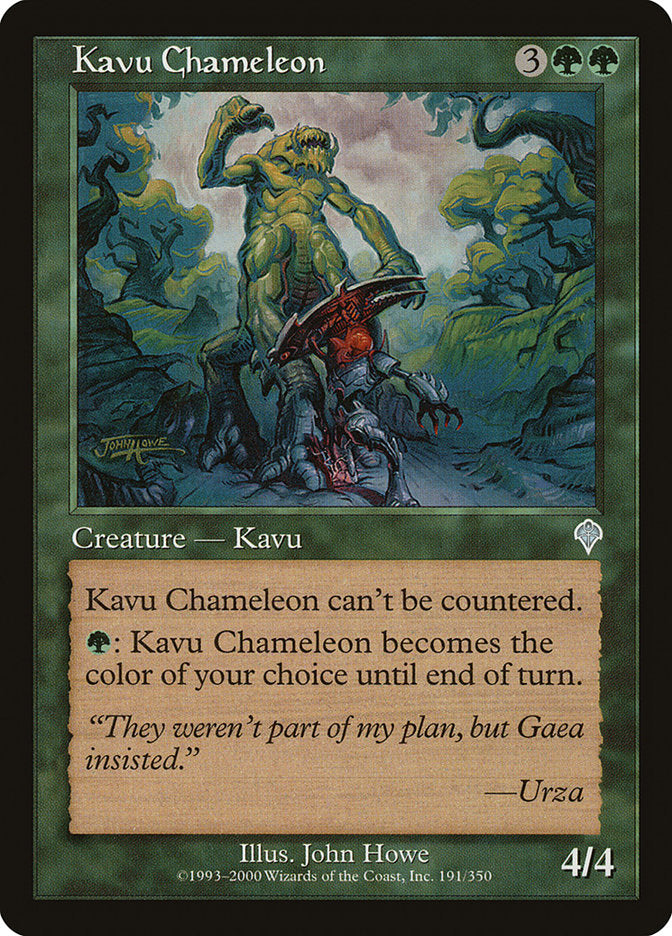 Kavu Chameleon [Invasion] | The CG Realm